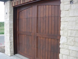Wooden Garage Door Installation