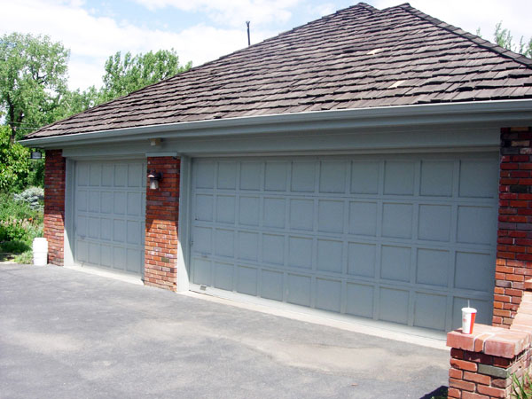 Carriage Garage Door Replacement Before