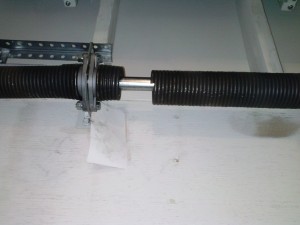 broken garage door spring replacement - torsion springs