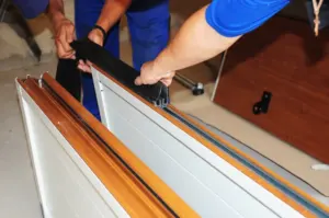 Garage Door Weather Stripping Replacement Repair installation near you dons garage doors